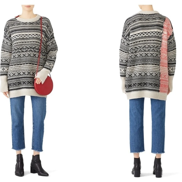 Nude
Fair Isle Oversize Sweater size Eruo 42 or US Large - Picture 1 of 10